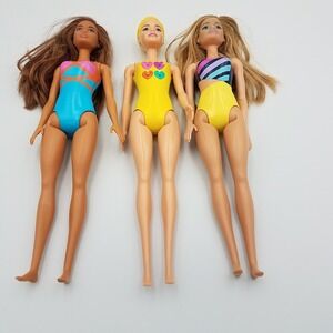 Barbie Lot 3‎ various  Barbie Dolls All Good Condition Preowned